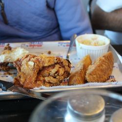 Two Sisters Broasted Chicken and Ribs - If you leave hungry it's your own Fault ! Because the servings are Big