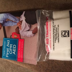 Safety Skills - My First Aid CPR AED book and First Aid Kits