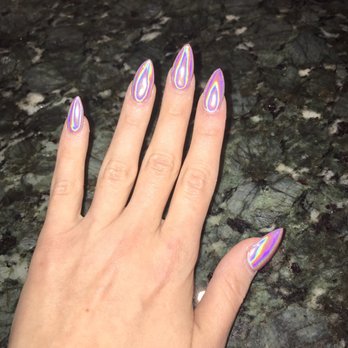 Nu Nails - Hot pink and chrome! (Gel) - Waxing Near Me - Scottsdale, Arizona Nu Nails - Hot pink and chrome! (Gel) - Waxing Near Me - Scottsdale, Arizona