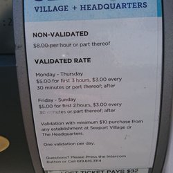 Seaport Village Parking - Taken during 07.21.17