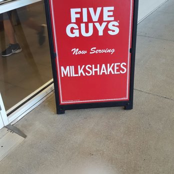 Five Guys - signage - Burgers Near Me - Mililani, Hawaii