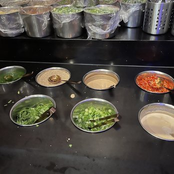 Supreme Pot - So many sauce options - Hot Pot Near Me - Daly City, California