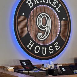 Barrel House 9 - Beautiful signage! Looks great!