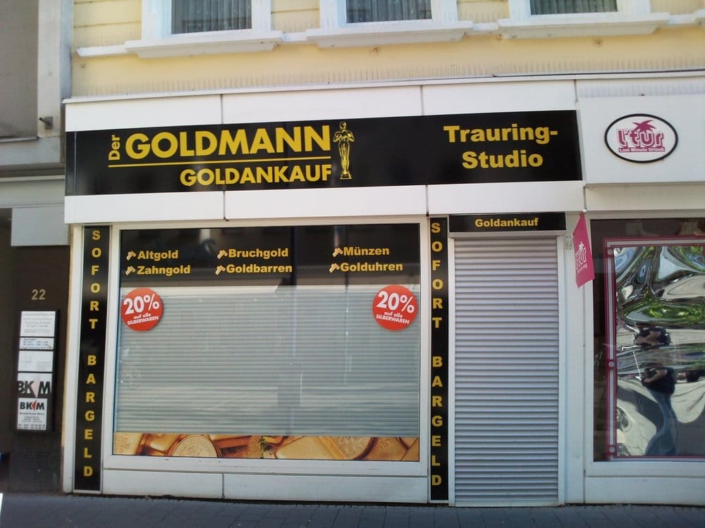 Goldmann Goldankauf Gold Buyers Frankfurter Str 24 Offenbach Am Main Hessen Germany Phone Number Yelp