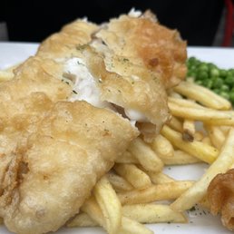Fish and chips. Fish and chips.