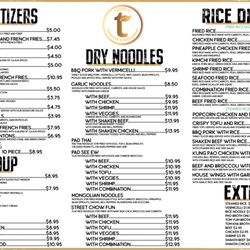 Teaholic Teahouse & Restaurant - Food Menu