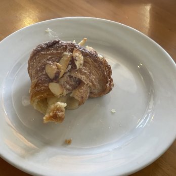 Passion Flour - Half Eaten Almond Croissant - Vegan Near Me - Salt Lake City, Utah
