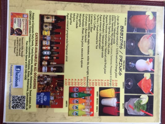 Menu photo 1 Taquería Doña Raquél Pompano Beach, FL Menu photo 1 Taquería Doña Raquél Pompano Beach, FL