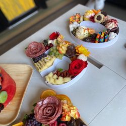 Crayve Boards - 50 cutout - 5 was additional meat and cheese, 0 was desserts