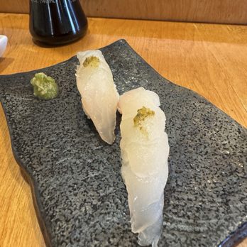 Goshi Japanese Restaurant - Tai nigiri - Sushi Bars Near Me - Paso Robles, California