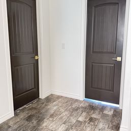 Urban Bronze by SW on all hallway doors Urban Bronze by SW on all hallway doors