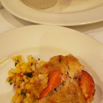 The Capital Grille - Lobster and crab cakes with corn - Steakhouses Near Me - Miami, Florida The Capital Grille - Lobster and crab cakes with corn - Steakhouses Near Me - Miami, Florida