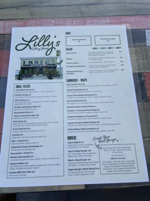Menu photo 1 Lilly's of Long Beach Long Beach, NY