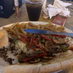 Friendly Tavern - Philly cheese steak at Friendly's Tavern