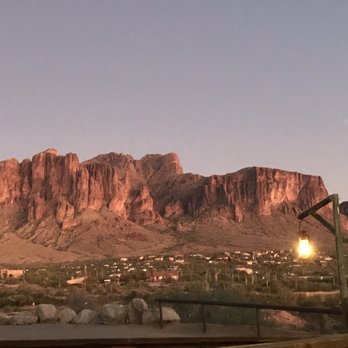 Mammoth Steakhouse & Saloon - The view from the patio - American Near Me - Apache Junction, Arizona