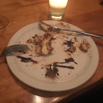 The Original Caffe Boa - What was left of the tiramisu... absolutely delicious! - New American Near Me - Tempe, Arizona