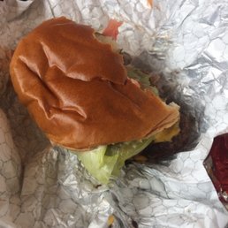 Dave's double cheeseburger Dave's double cheeseburger