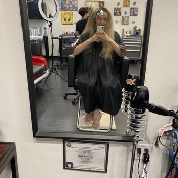 Salon Mixx - Me in the booth!! - Hair Salons Near Me - Davie, Florida Salon Mixx - Me in the booth!! - Hair Salons Near Me - Davie, Florida