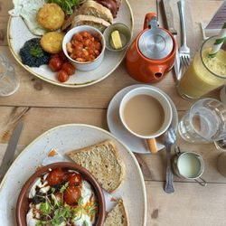 Cafe Fleur - Turkish eggs and English breakfast