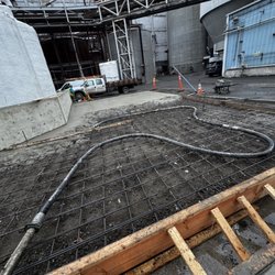 Westcoast Pumping and Concrete - Big slab for a Paper made company