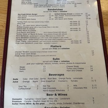 Robin Hood Restaurant - Lunch menu - American Near Me - Rehoboth Beach, Delaware Robin Hood Restaurant - Lunch menu - American Near Me - Rehoboth Beach, Delaware