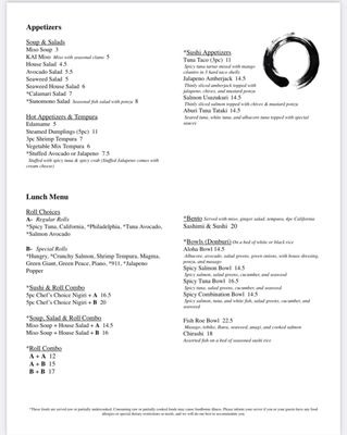 Kai Sushi & Sake Bar by null