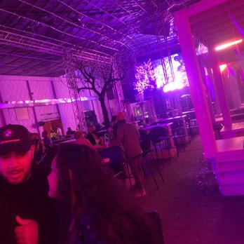 BarCode Entertainment Complex - Area where waitresses placed us - no view no heat - Lounges Near Me - Elizabeth, New Jersey