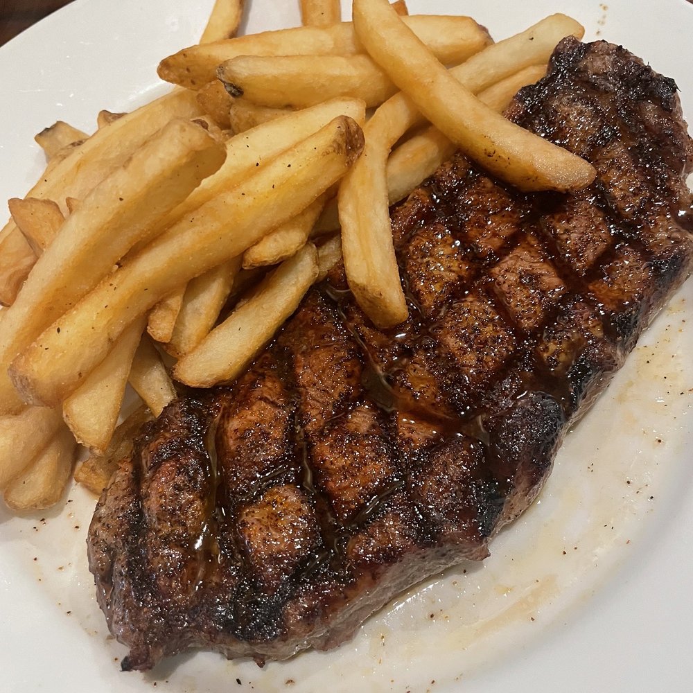 LongHorn Steakhouse - New York Strip medium well and fries - Steakhouses Near Me - Mcdonough, Georgia LongHorn Steakhouse - New York Strip medium well and fries - Steakhouses Near Me - Mcdonough, Georgia