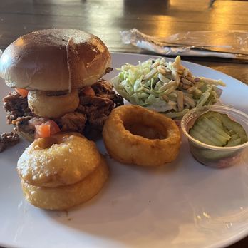 Ribbro Bbq - Brisket heaven sandwich combo. - Barbeque Near Me - Foothill Ranch, California