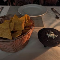Complimentary nachos