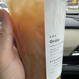 Cold brew "coffee"