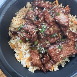 Pei Wei - Beef and broccoli. No broccoli!!!
