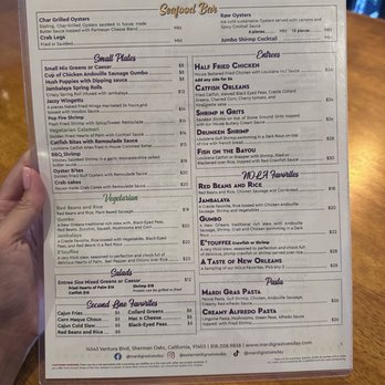 Mardi Gras Tuesday "A Taste Of New Orleans" Sherman Oaks - July 2026 menu - Cajun/Creole Near Me - Sherman Oaks, California Mardi Gras Tuesday "A Taste Of New Orleans" Sherman Oaks - July 2026 menu - Cajun/Creole Near Me - Sherman Oaks, California
