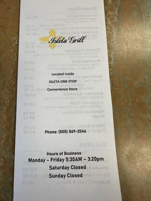 Menu photo 4 Isleta Grill @47 Albuquerque, NM