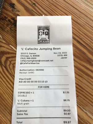 'L' Cafecito Jumping Bean by null