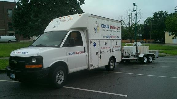 Slide of Drain Medic