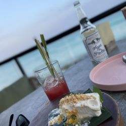 Restaurante Mezzanine - Tropical cheesecake