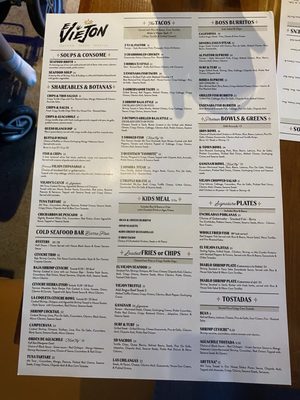 Menu photo 5 El Viejon San Diego, CA