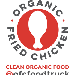 Organic Fried Chicken logo. Mmm... drumsticks.