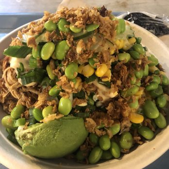 Stuffed Avocado Shop - Large bowl with 3 proteins! And 5 toppings. - Poke Near Me - San Juan, Puerto Rico