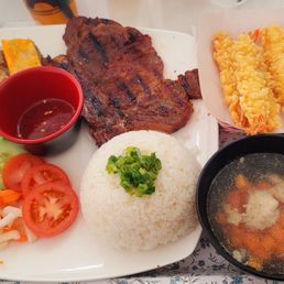 R1: Grilled Pork Chop & Broken Rice (Cơm tấm sườn bì chả) R1: Grilled Pork Chop & Broken Rice (Cơm tấm sườn bì chả)