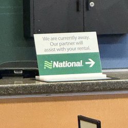 National Car Rental - Okay cool. Let me pile into this lone with 14 people. Thanks National