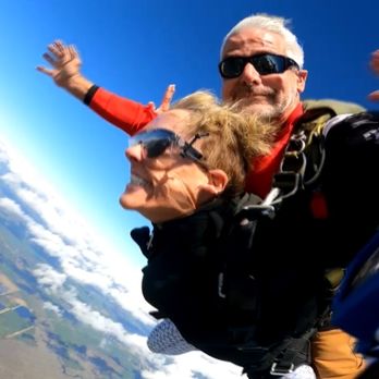 Skydive Palatka - Smiling from ear to ear. What a beautiful World. - Skydiving Near Me - Palatka, Florida