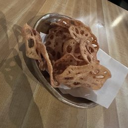 Fried lotus root Fried lotus root