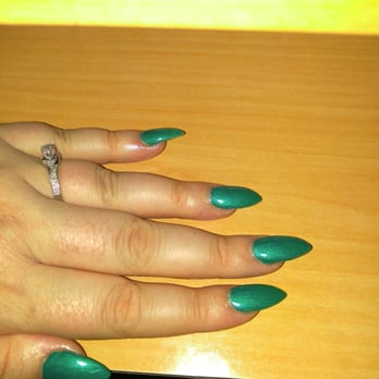 At Nails and Spa - Full set acrylic with gel nail polish - Nail Salons Near Me - Atlanta, Georgia