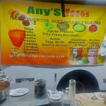 Any’s Tacos - Tacos Near Me - Westminster, California