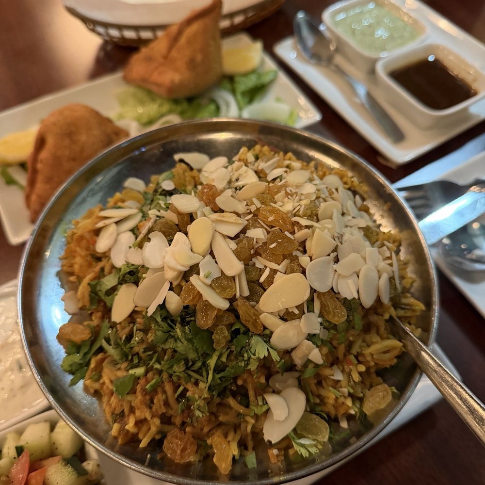 Shrimp Biryani Samosa Shrimp Biryani Samosa