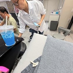 Scottsdale Nail Lounge - Do not go here - here is the tech.