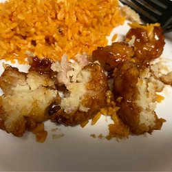 Chinese Gourmet Group - Friend rice and orange chicken