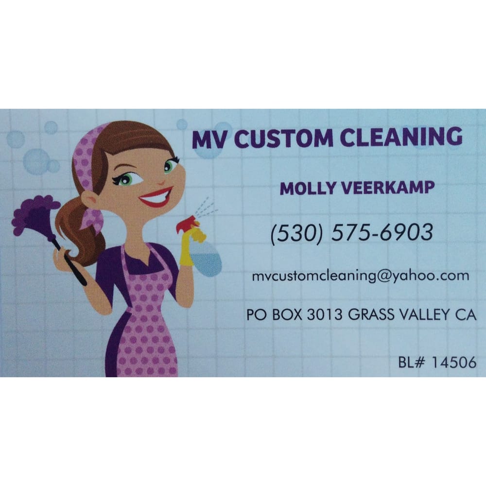 MV CUSTOM CLEANING Grass Valley, California Home Cleaning Phone